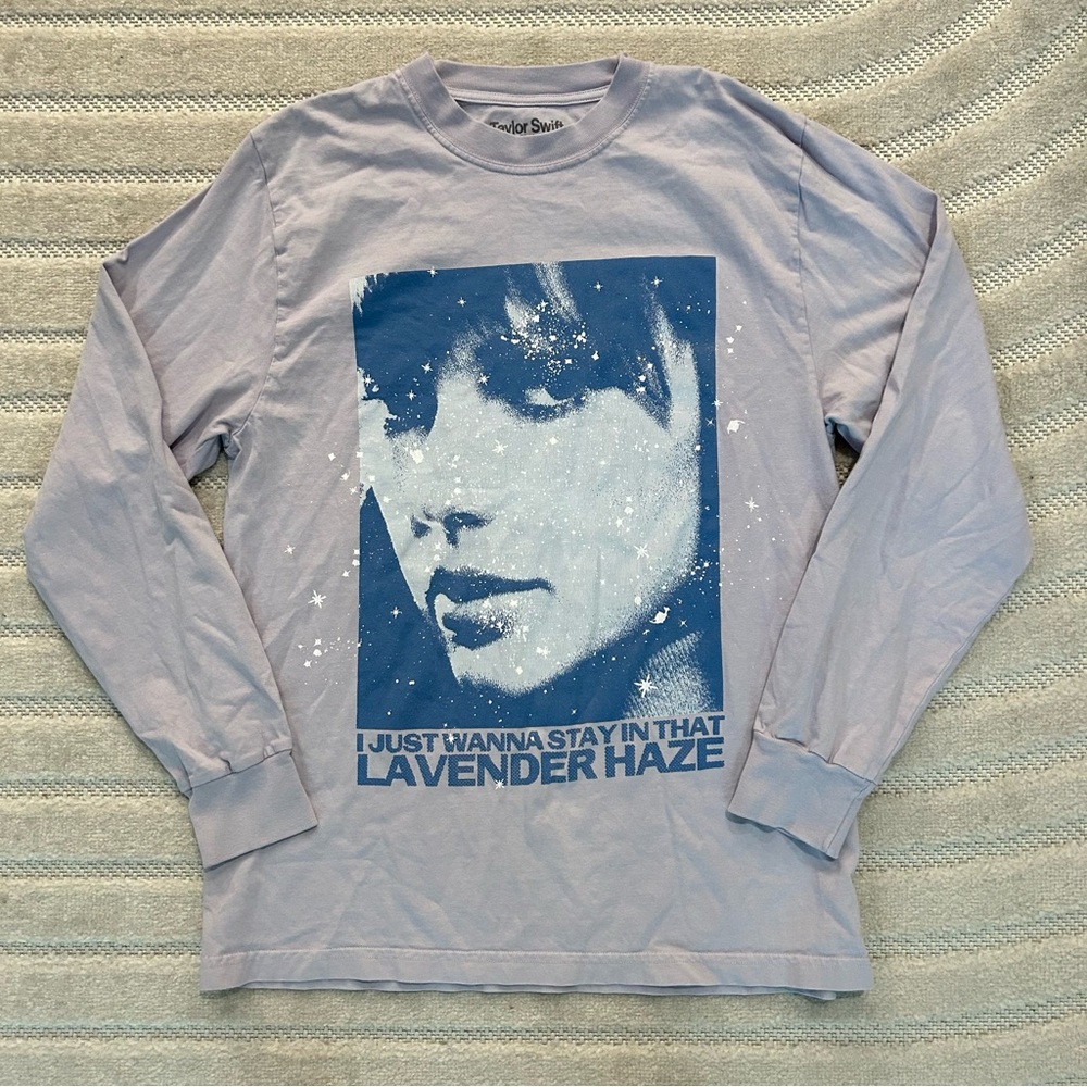 Taylor Swift Midnights Lavender Haze Long Sleeve T-Shirt - M
